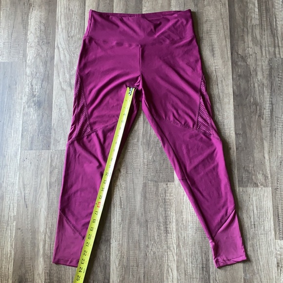 Bally purple sport leggings size L - Picture 5 of 9